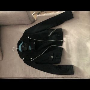 Suede f21 jacket